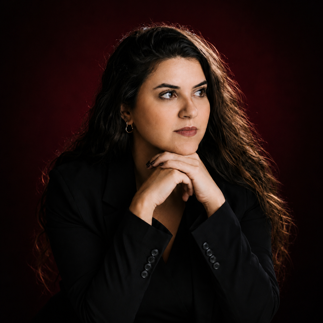 Retrato profissional da advogada Renata Fortunato